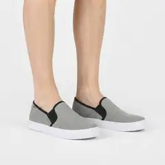 XIAN SHOES - Mocasín gris eco Ref b374