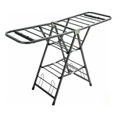 ANYHOGAR - Tendedero Plegable Acero Inoxidable 150cm