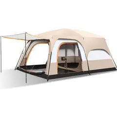 ANYHOGAR - Tienda De Campaña Tienda Familiar 6-8 Personas Impermeable