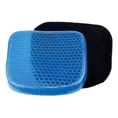 GENERICO - Cojín para silla Wheelchair Negro Egg Sitter Gel