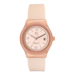 YESS - Reloj Beige Para Dama Y25030-05