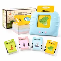 GENERICO - Lector Interactivo Educativo Español - Inglés - Azul