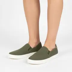XIAN SHOES - Mocasin verde oliva Ref B360