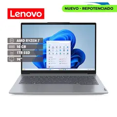 Lenovo - Portátil Thinkbook 14 G7 ARP/Ryzen 7 7735HS / Ram 16GB /1TB SSD/ 14” / Free