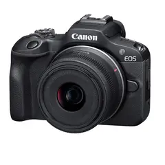 CANON - Camara Eos R100 Con Lente 18-45mm 4k Camara Sin Espejo 24mp Color Negro