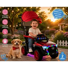 BEBESUNITA - Montable Paeador Toyota Niños Con Control Remoto Ref 1764