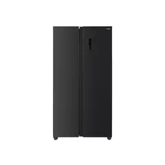 MABE - Nevecón Side By Side 480 Lts. Brutos Inverter Panel Digital Externo Black MSL480LPLPS0