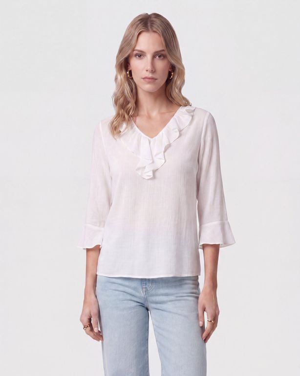 Imagen de Blusa Para Mujer Manga 3/4 Marca Blanco #30128283