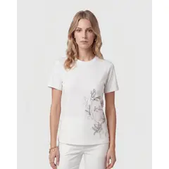 PATPRIMO - Camiseta De Mujer Manga Corta Blanco #30098283