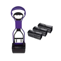 HALLY PET - Recogedor Grande Mas 300 Bolsas