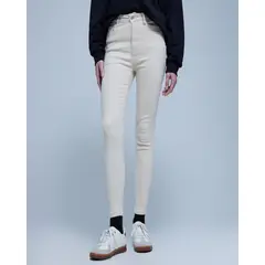 OSTU - Pantalon para Mujer marca color Beige en Algodón #4007