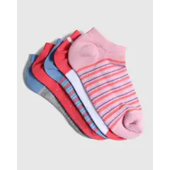 OSTU - Medias De Niña Invisible Marca Color Pack X5 90980103