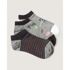 OSTU - Medias Para Niño Marca En Color Pack X3 80980083