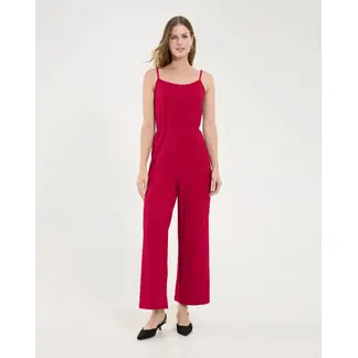 OSTU - Enterizo Para Mujer M/S Marca En Color Rojo #40320106