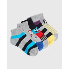 OSTU - Medias Infantil Niño Tobillera Color Negro #80980131