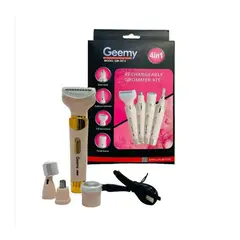 GENERICO - Depiladora Recargable Geemy Inalámbrica 4 En 1 Mujer