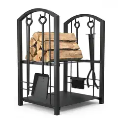 ANYHOGAR - Leñero Con Accesorios Bighouse