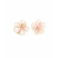 ZYRAL - Aretes multicolor Con Perla Para Dama Marca ZARC03-99