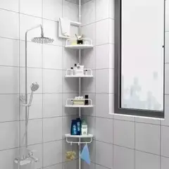 CHINA GLAZE - Organizador Esquinero para Baño.