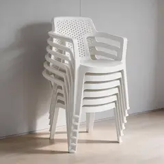 RIMAX - Silla Mia x 6 Und - Blanco reciclado