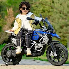 GENERICO - Moto Eléctrica Para Niños 12v Estilo Gs Xl Bluetooth Ref 188