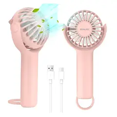 OEM - Ventilador De Mano Pequeño Ventilador Personal,3 Velocidades