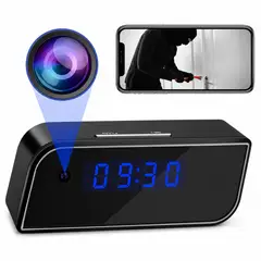 ONE PIXEL - Reloj Camara Espia Deteccion De Movimiento LED 4K