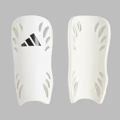 ADIDAS - Canilleras Performance Hombre adiFlex - Blanco - Fútbol - Protección en cancha