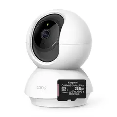TP LINK - Cámara WiFi TP-Link Tapo C200 360° Full HD 1080p Visión Nocturna Monitor Bebé Alexa + Micro SD 256GB