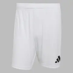ADIDAS - Pantaloneta Performance Hombre Entrada26 - Blanco - Fútbol - Uso casual y entrenamiento