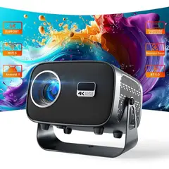 COLME TECHNOLOGY HOME - Proyector 4K Inteligente A10 Android Smart TV 500 Ansi Lumen