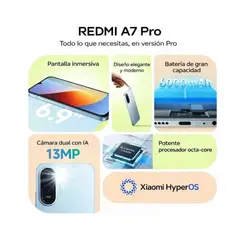 XIAOMI - Celular Redmi A7 PRO 4G 128GB 4RAM Azul