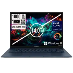 ASUS - Portatil Zembook 14 Intel Core Ultra 9 285H RAM 16GB SSD 1TB Oled Wuxga 14"