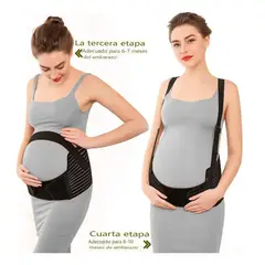 GENERICO - Faja de Maternidad Ajustable Soporte Lumbar y Abdominal
