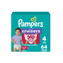 PAMPERS - Pañal Pants Cruisers Et 4 X 64-
