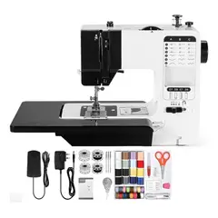 METEX - Máquina De Coser Eléctrica 38 Tipos De Puntadas+accesorios
