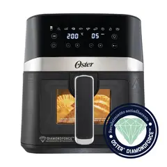 OSTER - Freidora De Aire 4 Litros Digital CKSTAF40WDDL Con 10 Programas Automáticos