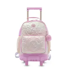 TOTTO - Morral maleta para Niña con ruedas Unicorn Amarillo