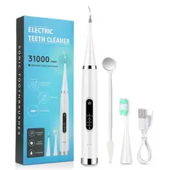 GENERICO - Limpiador Dental Ultrasónico Eléctrico Recargable USB Removedor De Sarro Blanqueamiento Dental