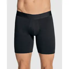 LEO - Bóxer largo ajustado ultrasuave en algodón 033253S
