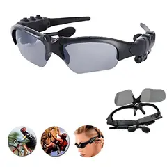CHINA GLAZE - GAFAS DE SOL BLUETOOTH MP3 COMPATIBLE ANDROID IOS COLOR NEGRO