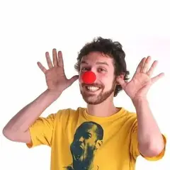GENERICO - Nariz de payaso accesorio para disfraz halloween x 2 unidades