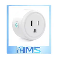 GENERICO - Enchufe Inteligente WiFi Control por App y Voz Compatible con Apps