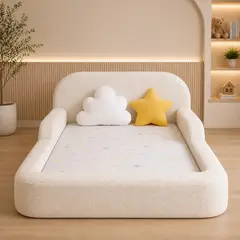 BANZAY - Cama Montessori Baby 90X160 - Marfil