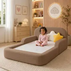 BANZAY - Cama Montessori Baby 90X160 - Moka
