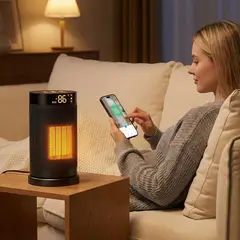GENERICO - Calefactor eléctrico inteligente WIFI