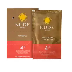 NUDE - Bronceador En Gel SPF 4 20ml X 6unds