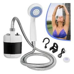 GENERICO - Ducha Portátil Kochmesser Para Camping Con Bomba Sumergible Usb 1.5m