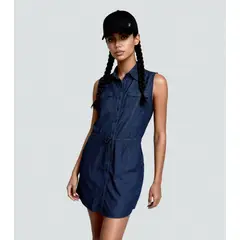 UNSER - Vestido Para Mujer Azul MedioOscuro