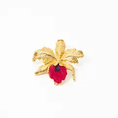 ANDREA AMARILLO - Broche De Cattleya